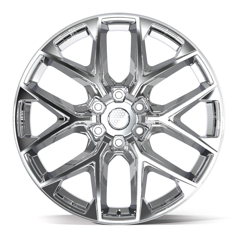 DEFIANT DF17C 22x9 6x135 24et Chrome Wheel