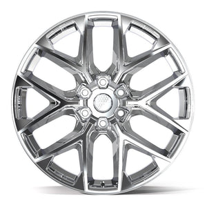 DEFIANT DF17C 22x9 6x135 24et Chrome Wheel