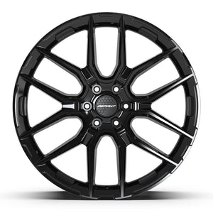 DEFIANT DF18A 24x10 6x139.7 24et Gloss Black Wheel