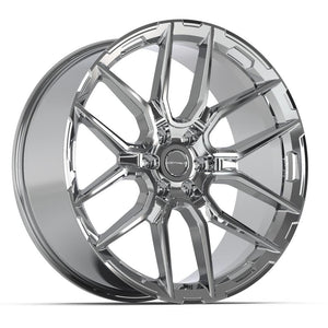 DEFIANT DF18A 24x10 6x139.7 24et Chrome Wheel