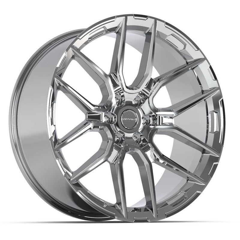 DEFIANT DF18A 24x10 6x139.7 24et Chrome Wheel
