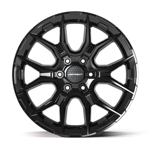 DEFIANT DF18B 20x9 6x139.7 18et Gloss Black Wheel