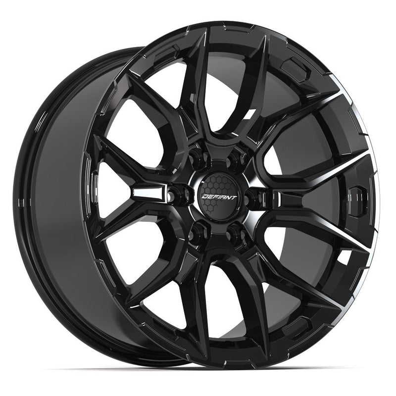 DEFIANT DF18B 20x9 6x139.7 18et Gloss Black Wheel