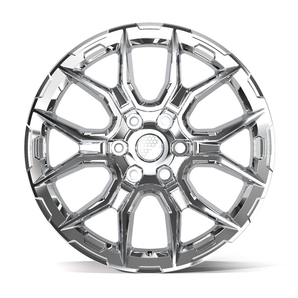 DEFIANT DF18B 20x9 6x139.7 18et Chrome Wheel