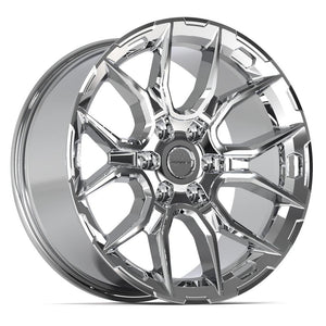 DEFIANT DF18B 20x9 6x139.7 18et Chrome Wheel