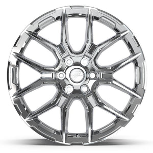 DEFIANT DF18B 22x9 6x139.7 18et Chrome Wheel
