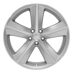 OE Wheels DG05 20x9 5x115 20et Gloss Silver Machined Wheel
