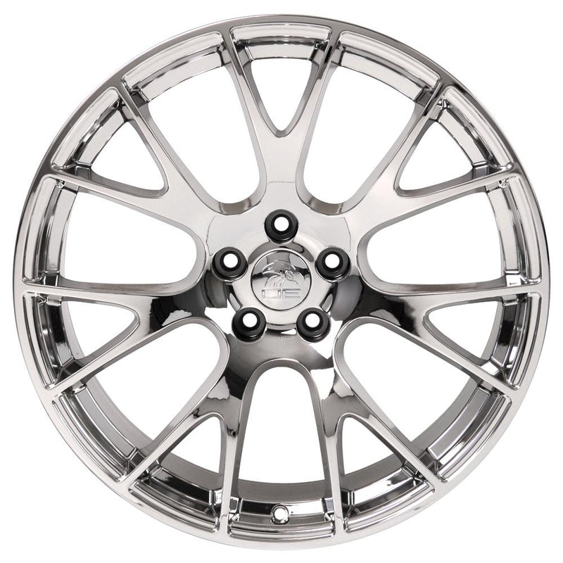 OE Wheels DG69 22x10 5x139.7 25et Chrome Wheel