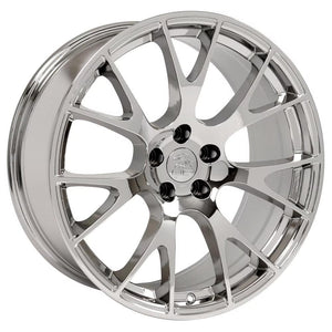 OE Wheels DG69 22x10 5x139.7 25et Chrome Wheel