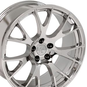 OE Wheels DG15 20x9 5x115 18et Chrome Wheel