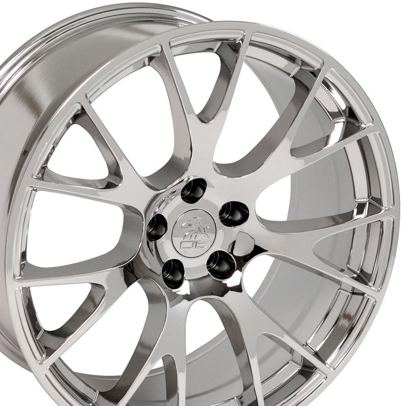 OE Wheels DG15 20x9 5x115 18et Chrome Wheel
