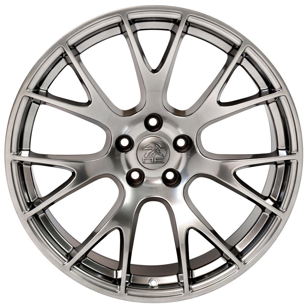 OE Wheels DG15 20x9 5x115 18et Gloss Hyper Black Wheel