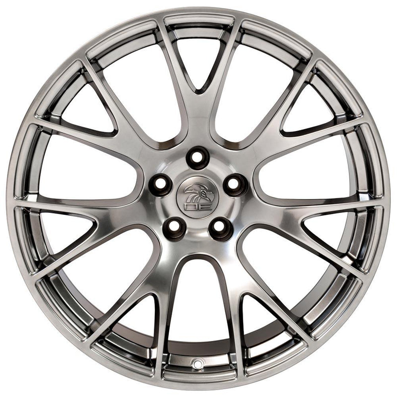 OE Wheels DG15 20x9 5x115 18et Gloss Hyper Black Wheel