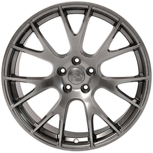 OE Wheels DG69 22x10 5x139.7 25et Gloss Hyper Black Wheel