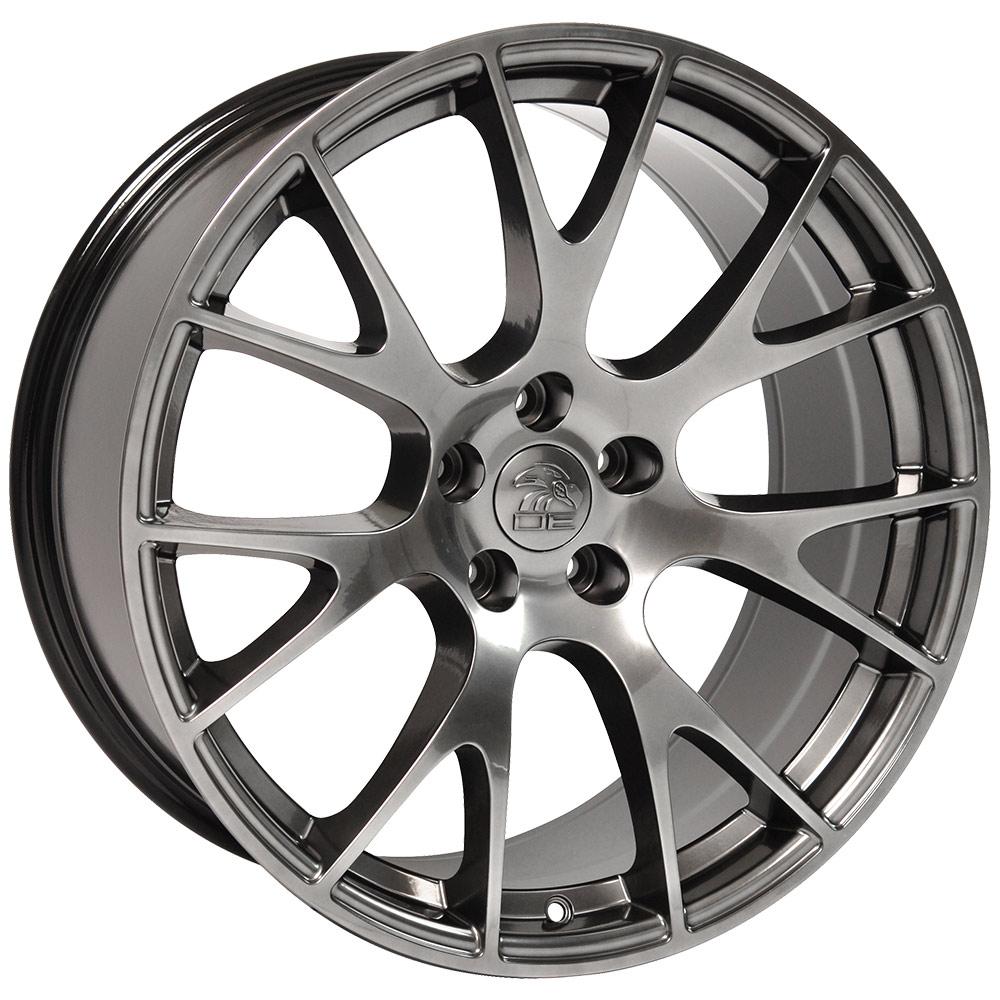 OE Wheels DG69 22x10 5x139.7 25et Gloss Hyper Black Wheel