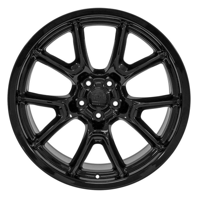 OE Wheels DG21 20x9 5x115 18et Gloss Black Wheel