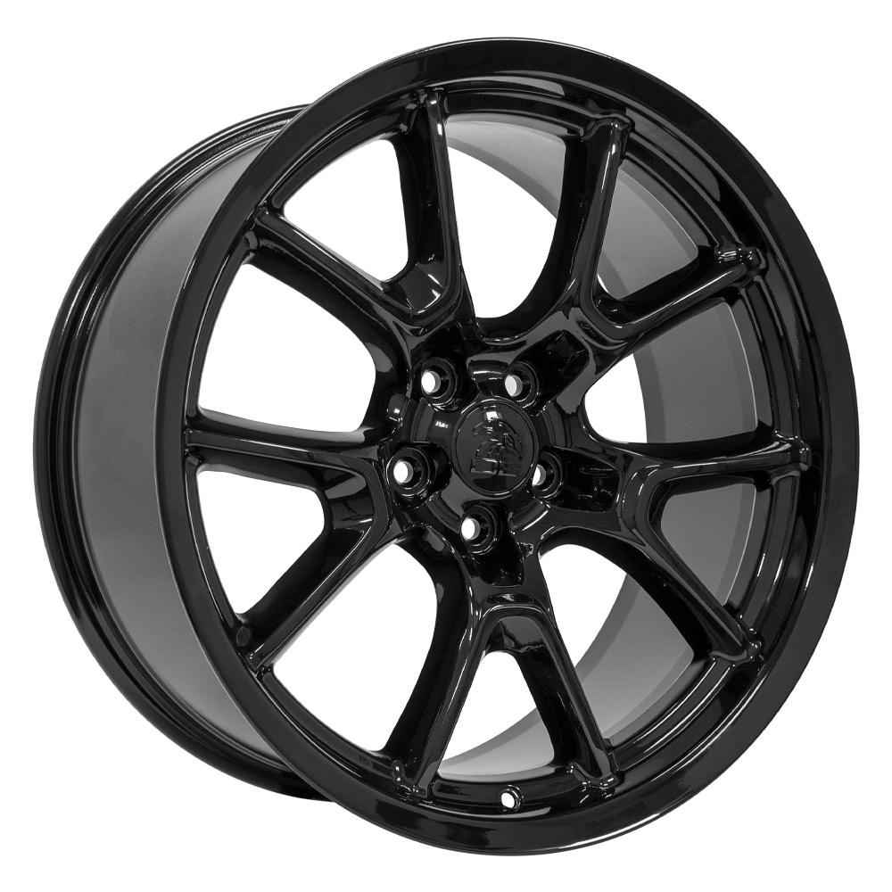 OE Wheels DG21 20x9 5x115 18et Gloss Black Wheel