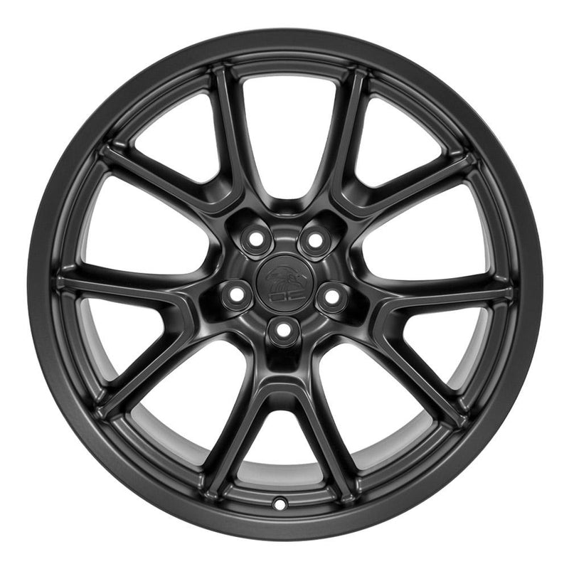 OE Wheels DG21 20x9 5x115 18et Satin Black Wheel