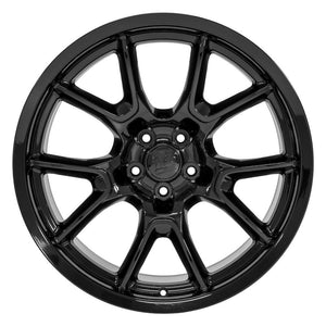 OE Wheels DG21 20x10 5x115 18et Gloss Black Wheel