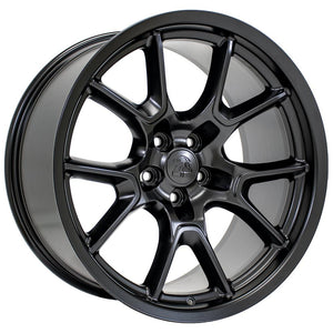 OE Wheels DG21 20x10 5x115 18et Satin Black Wheel