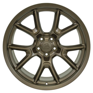 OE Wheels DG21 20x10 5x115 18et Satin Bronze Wheel