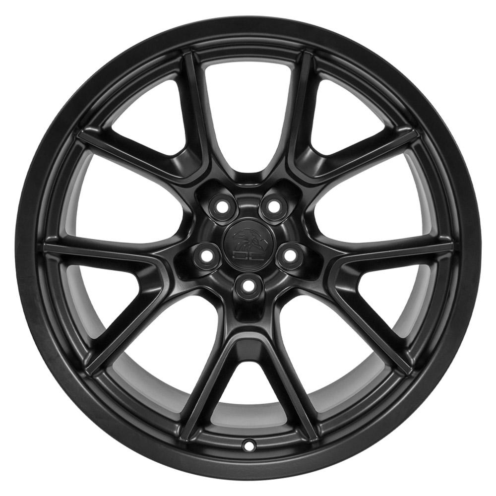 OE Wheels DG21 20x11 5x115 -2.5et Satin Black Wheel