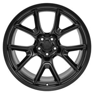 OE Wheels DG21 20x11 5x115 -2.5et Satin Black Wheel