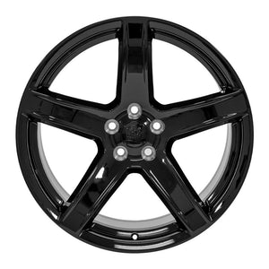 OE Wheels DG22 20x9.5 5x115 18et Gloss Black Wheel