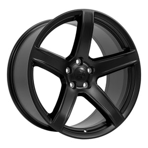 OE Wheels DG22 20x9.5 5x115 18et Satin Black Wheel