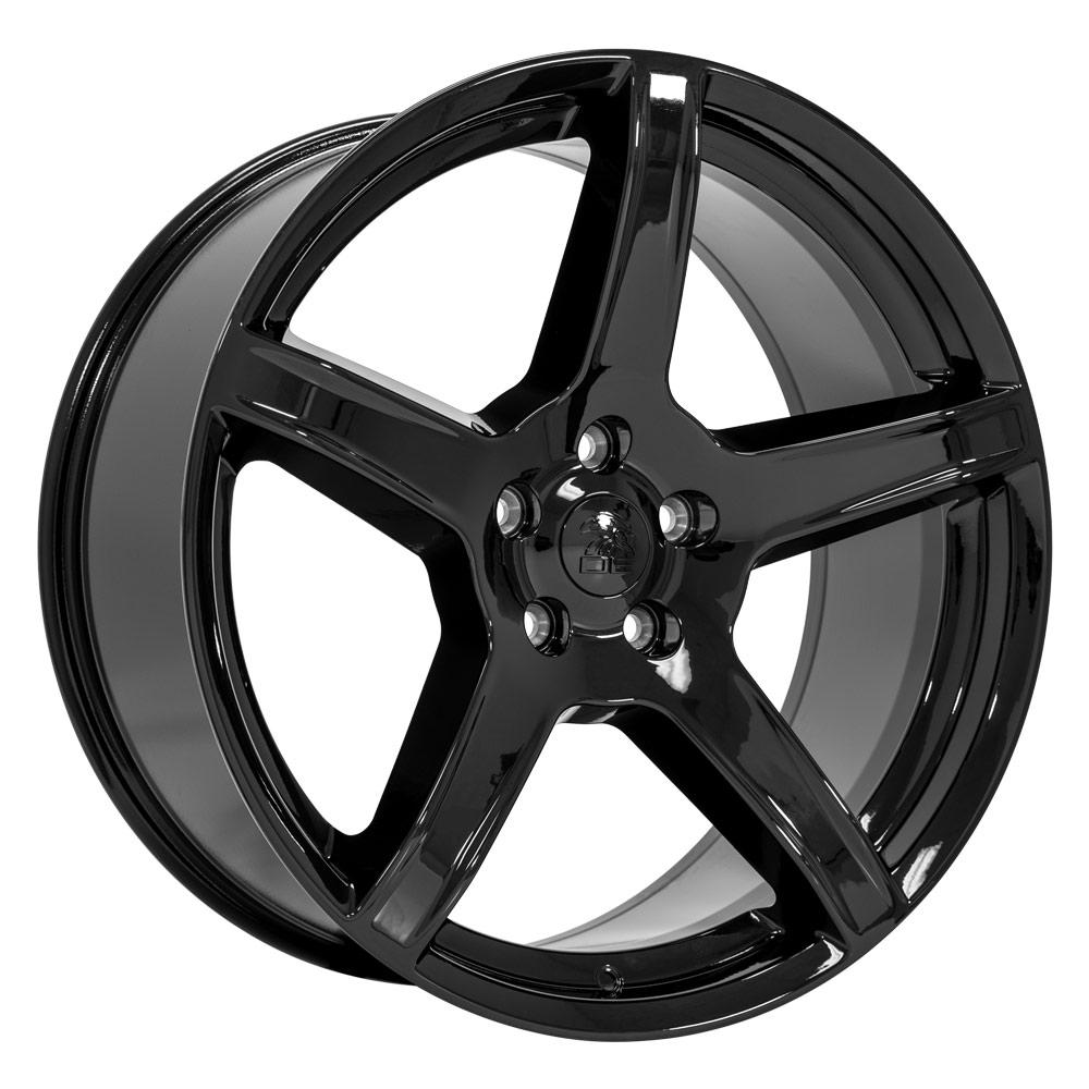 OE Wheels DG22 22x9.5 5x127 29et Gloss Black Wheel