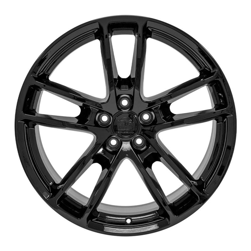 OE Wheels DG23 20x9 5x115 18et Gloss Black Wheel