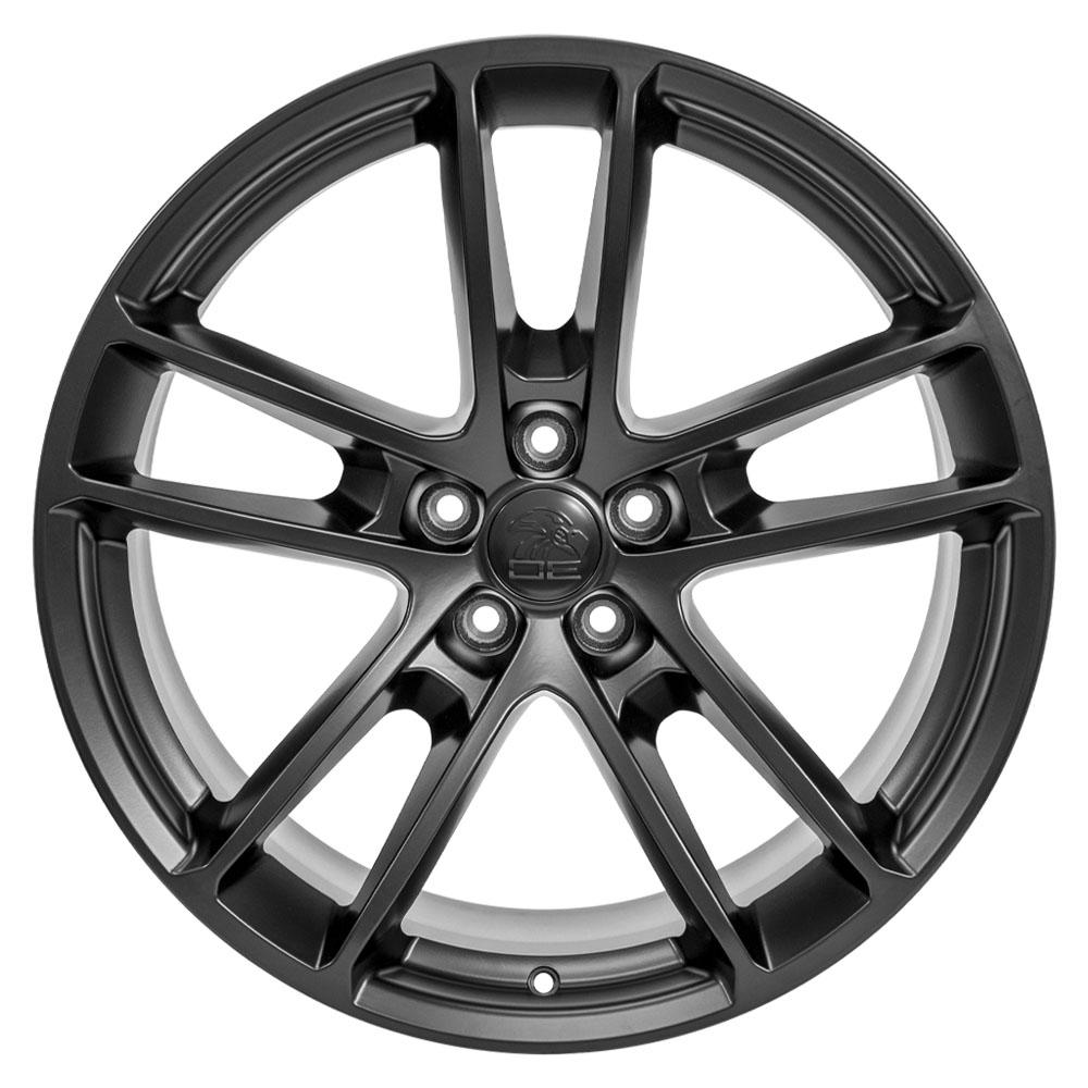 OE Wheels DG23 20x9 5x115 18et Satin Black Wheel