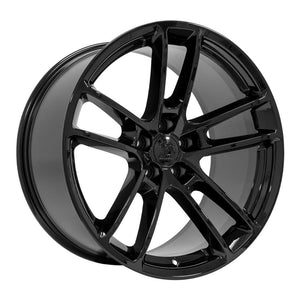 OE Wheels DG23 20x10 5x115 18et Gloss Black Wheel