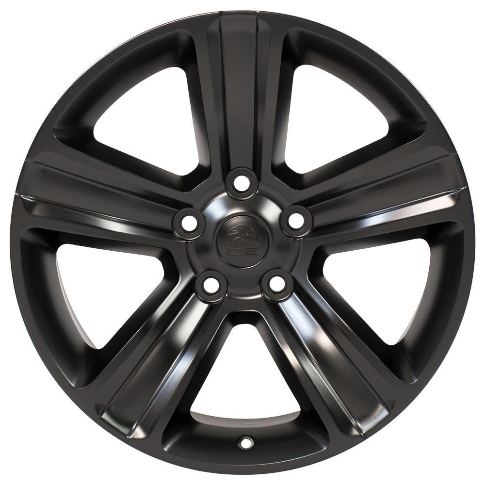 OE Wheels DG65 20x9 5x139.7 19et Satin Black Wheel