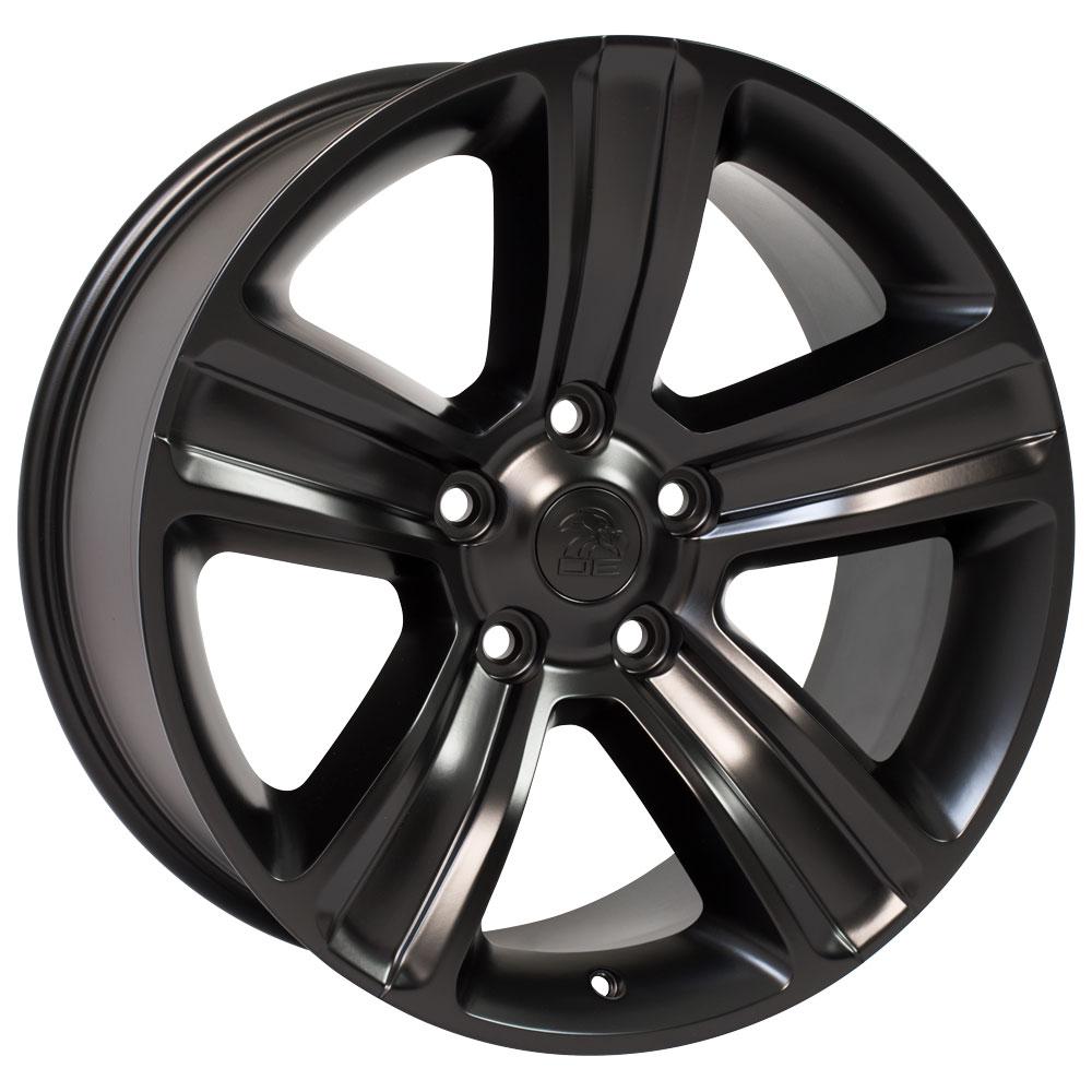 OE Wheels DG65 20x9 5x139.7 19et Satin Black Wheel
