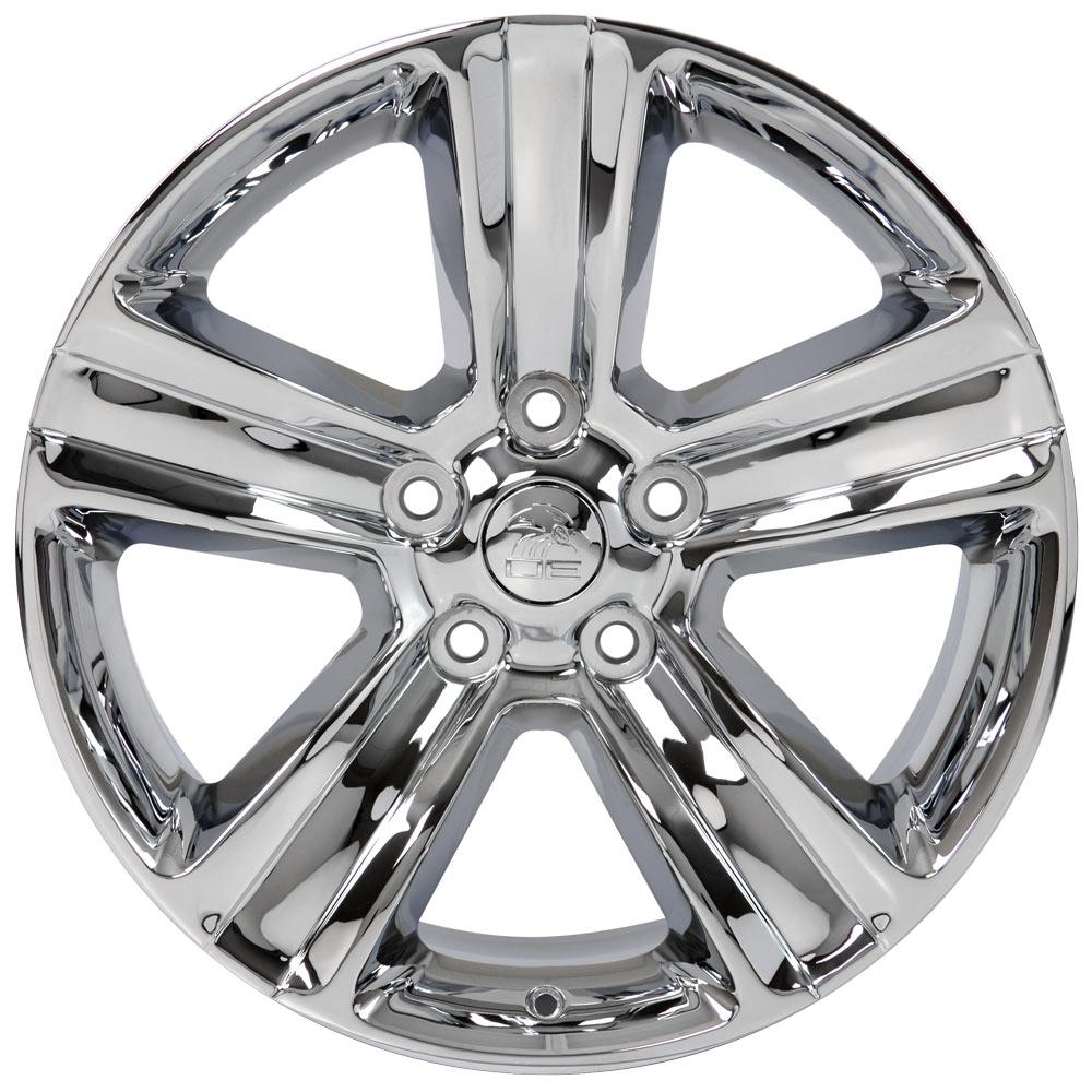OE Wheels DG65 20x9 5x139.7 19et Chrome Wheel