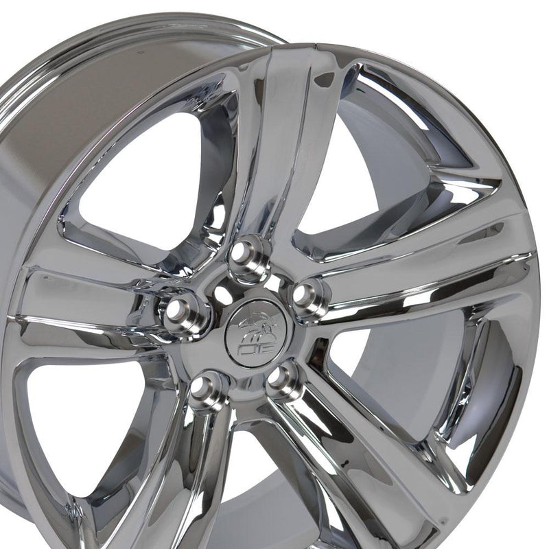 OE Wheels DG65 20x9 5x139.7 19et Chrome Wheel