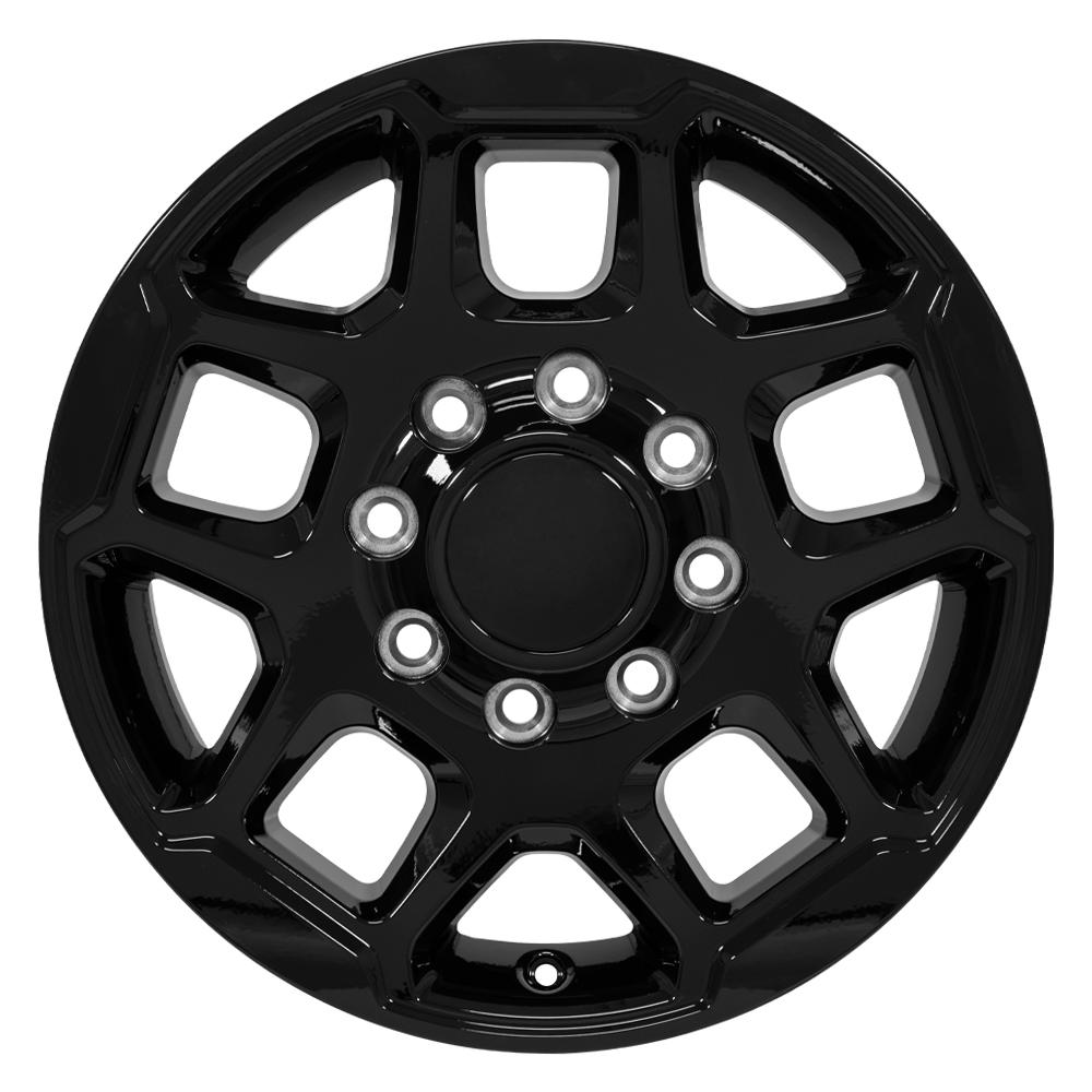 OE Wheels DG78 18x8 8x165.1 57.15et Gloss Black Wheel