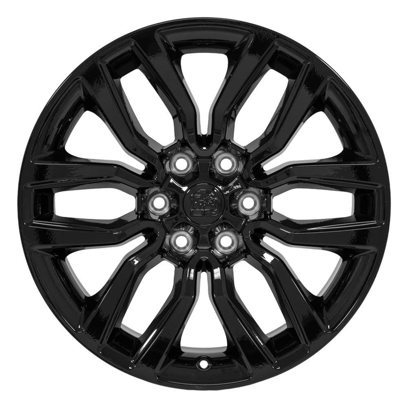 OE Wheels DG81 20x9 6x139.7 19.05et Gloss Black Wheel