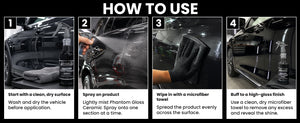 Phantom Gloss Ceramic Spray – Advanced Ceramic Protection & Long-Lasting Shine