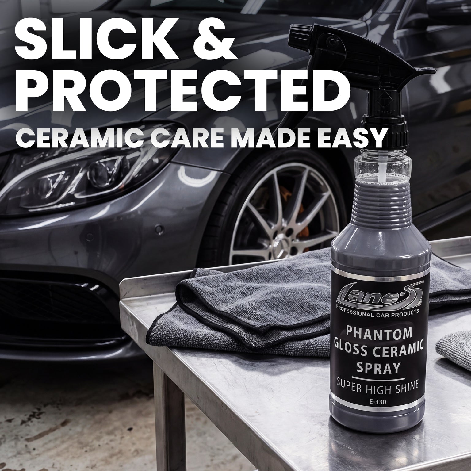 Phantom Gloss Ceramic Spray – Advanced Ceramic Protection & Long-Lasting Shine
