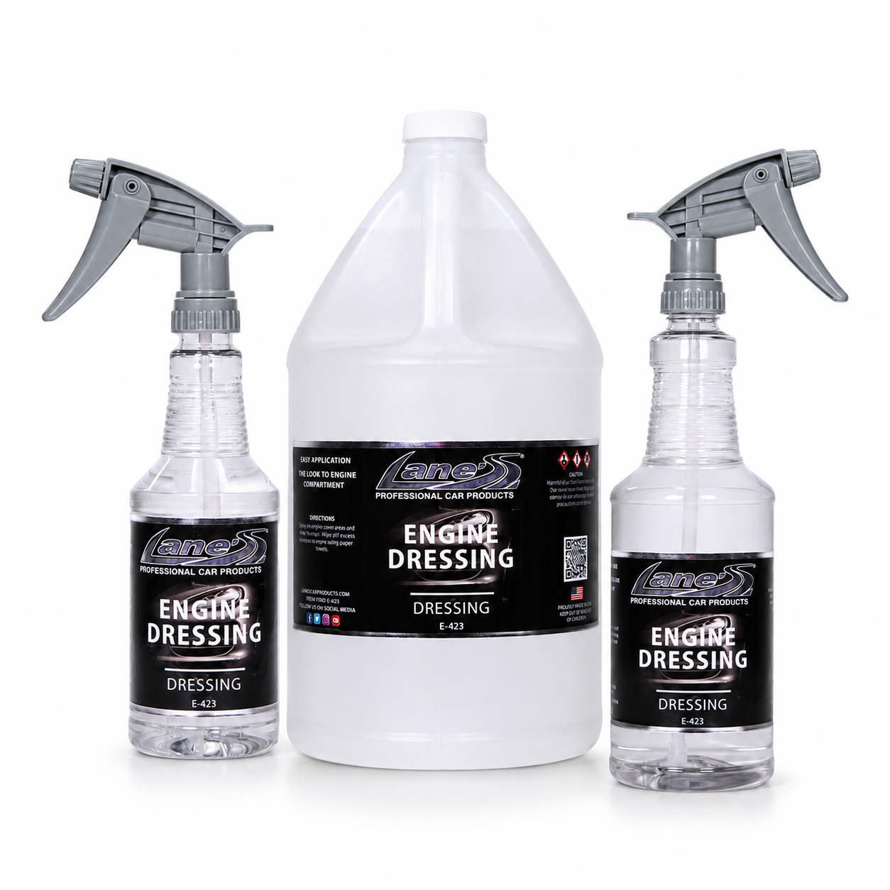 Engine Dressing – Dust-Resistant Shine & Rubber Protection Bundle