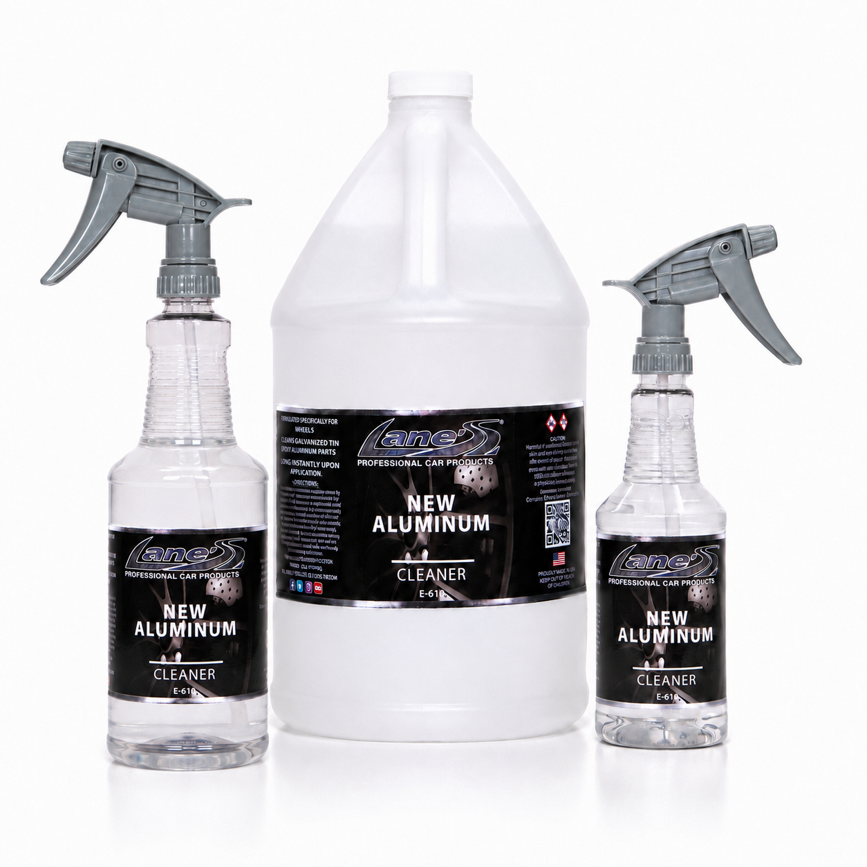 Aluminum Wheel Cleaner & Brightener Bundle– Eliminates Rust, Brake Dust & Oxidation