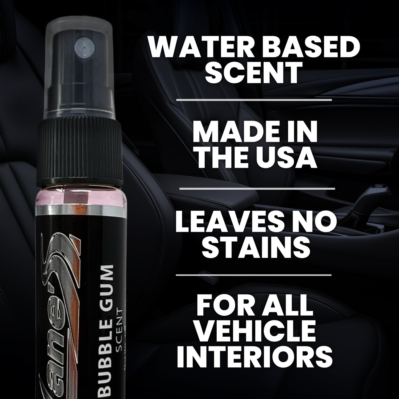 Bubble Gum Smell Air Freshener Spray – Car Odor Eliminator