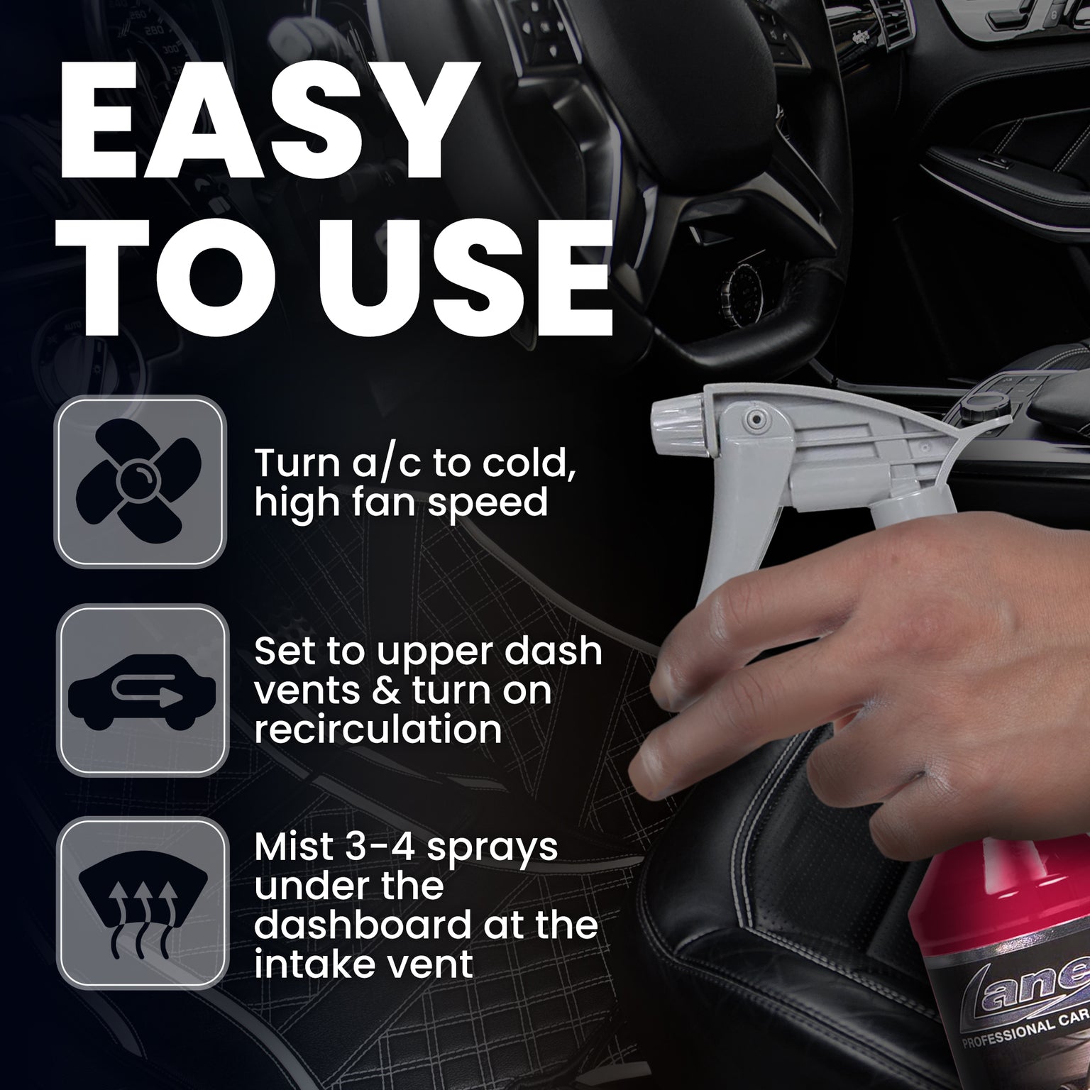 Cherry Smell Car Air Freshener Spray – Auto Odor Eliminator