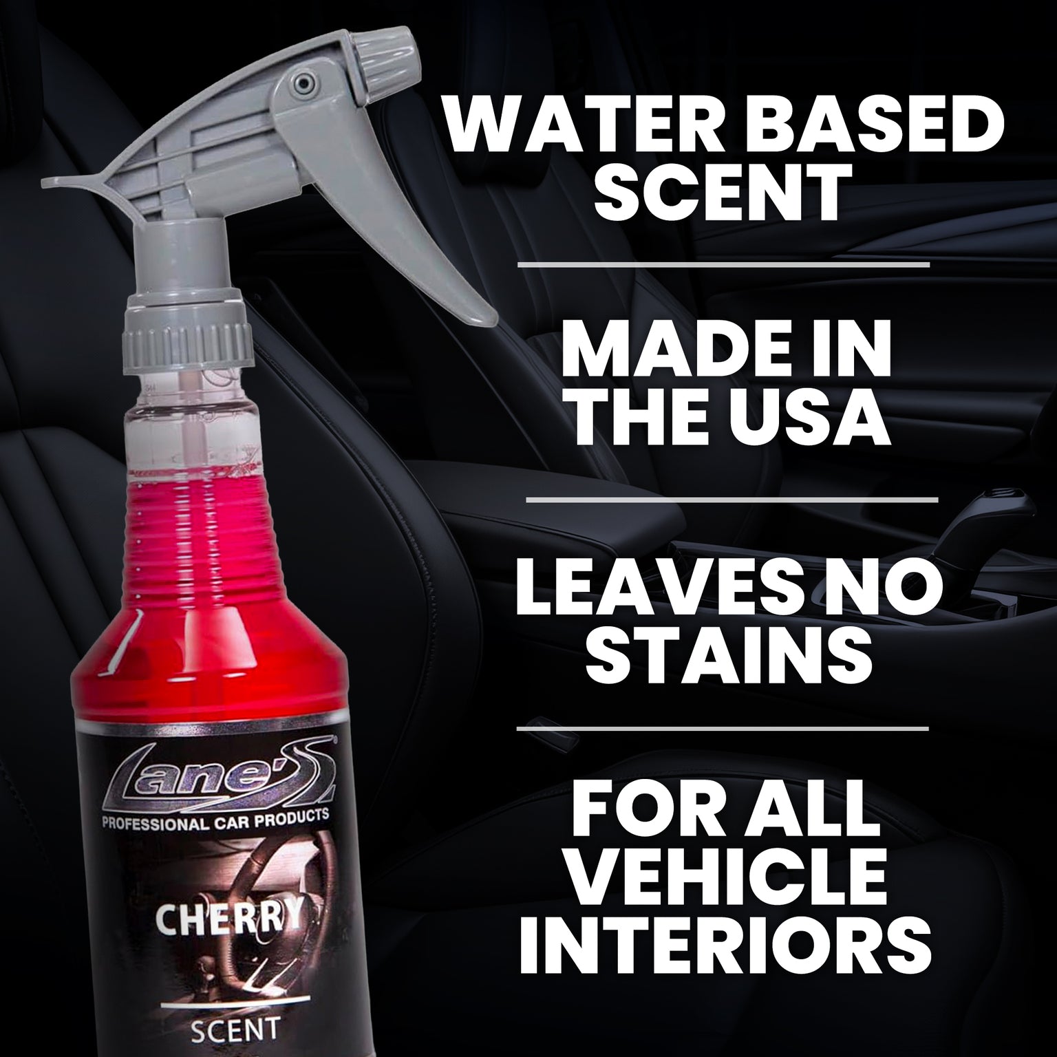 Cherry Smell Car Air Freshener Spray – Auto Odor Eliminator