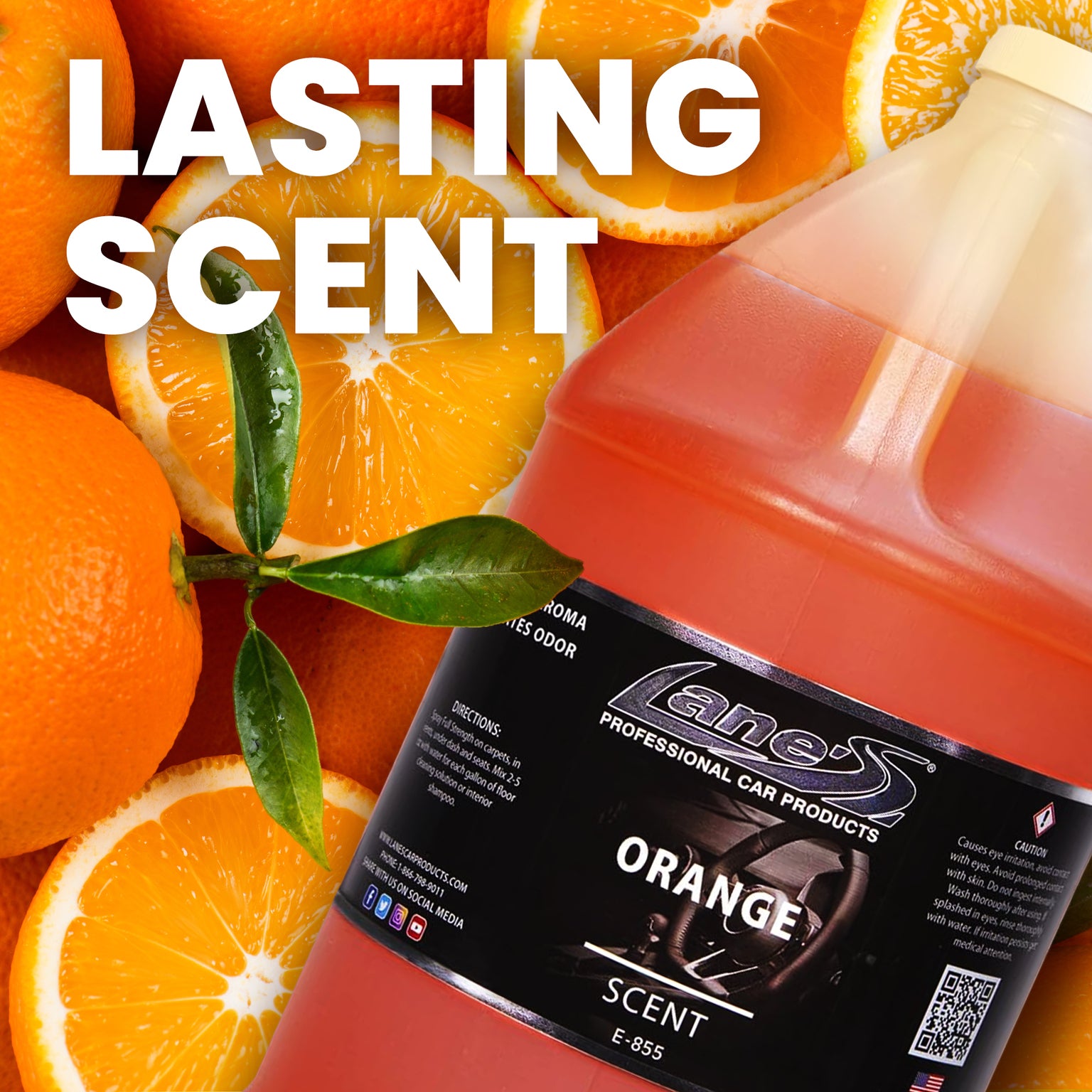 Orange Car Air Freshener