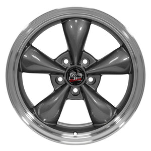 OE Wheels FR01 17x8 5x114.3 29.5et Gloss Anthracite Machined Lip Wheel