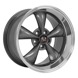 OE Wheels FR01 18x10 5x114.3 22et Gloss Anthracite Machined Lip Wheel