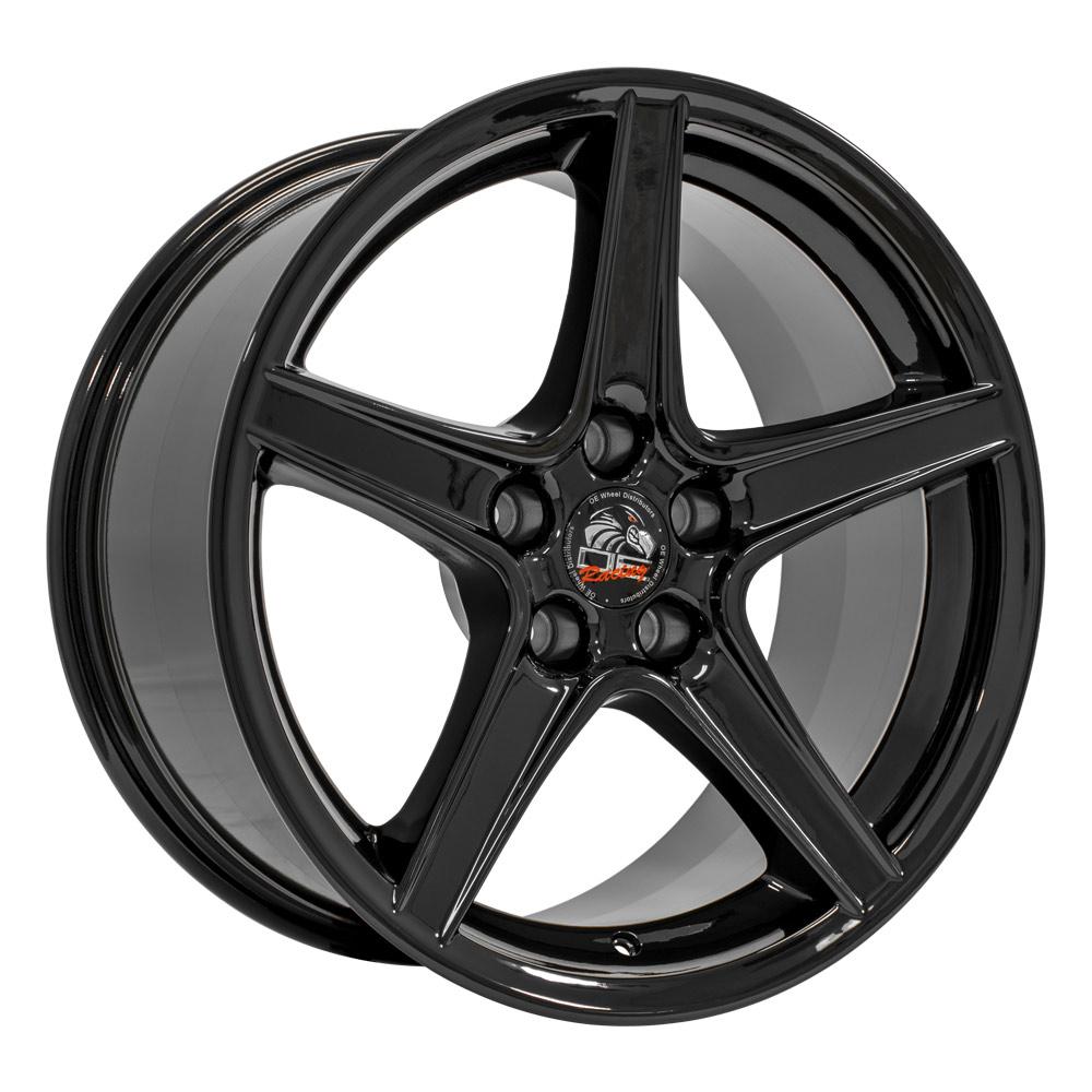 OE Wheels FR06B 18x9 5x114.3 24et Gloss Black Wheel